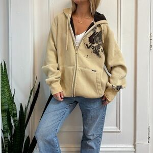 Old school volcom zip up